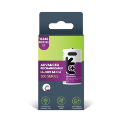 2 Акумулаторни батерии C Li-Ion Uniross 1.5V 3000 mAh + USB Type C