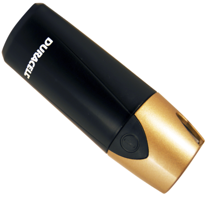 Фенер за колело Duracell LED Bike Light с 2 батерии АА